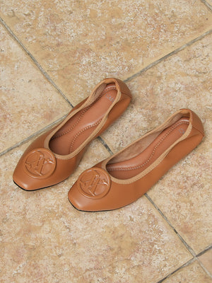 CAINE Flat Ballerina