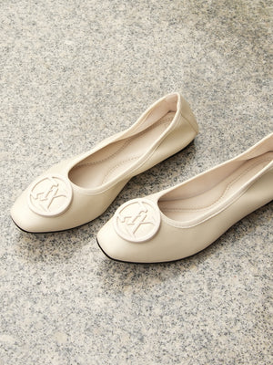 CAINE Flat Ballerina